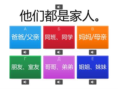 Basic Chinese words (HSK1.1.)