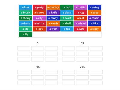 PLURAL NOUNS