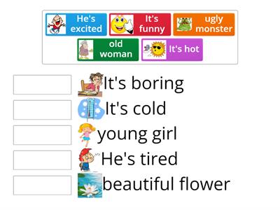 Opposite adjectives Super minds 2