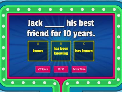 Present Perfect / Present Perfect Continuous