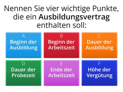 Ausbildungsvertrag (TT)