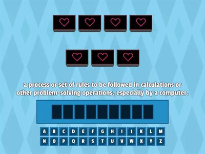 Me6a IT - Algorithm Vocabulary