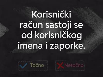 KOMUNICIRAMO NA MREŽI - PONAVLJANJE