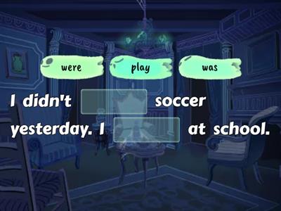 Past simple - affirmative and negative 