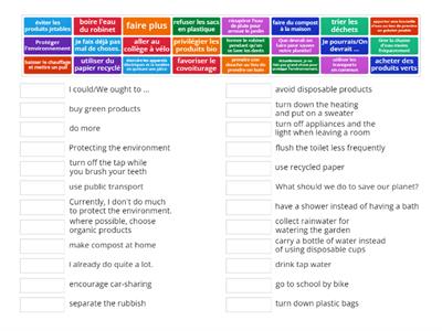MOD 8 - H - PROTECTING THE ENVIRONMENT