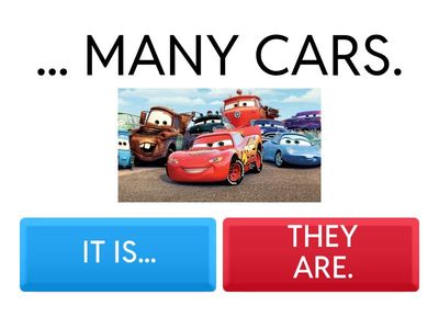 UNIT 2- IT IS OR THEY ARE