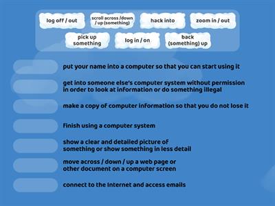 Phrasal verbs. Communication Technologies