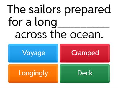 Below Deck: Vocabulary Practice