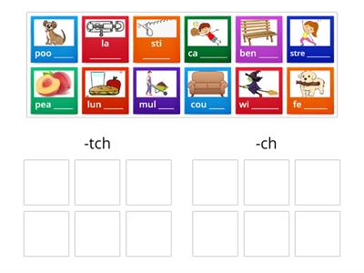 -tch vs. -ch