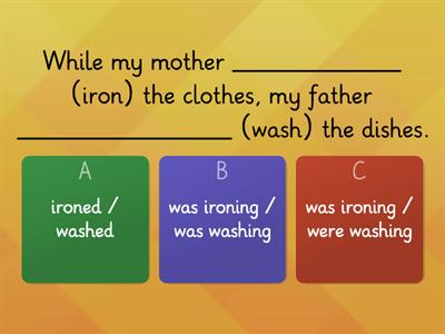 Simple Past / Past Continuous