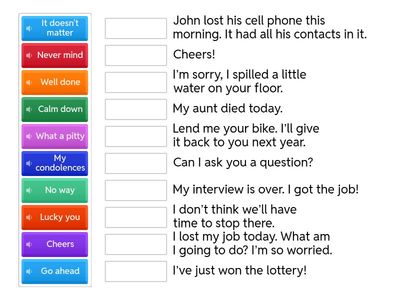  COMMON EXPRESSIONS IN ENGLISH