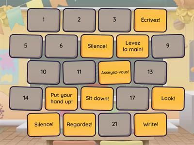 Lesson 1 - Classroom commands