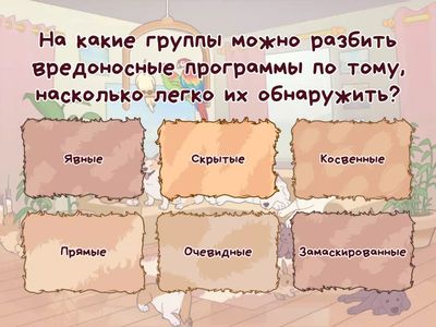 Выявление признаков конкурентных программ