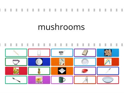 Pre-Intermediate Vocabulary (Food)