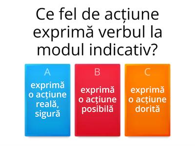 Modul indicativ