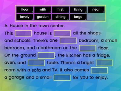A1 English Reading Test