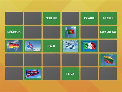 Vlajky vybraných států Evropy 