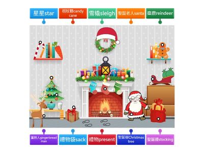 和聖誕節有關的物品