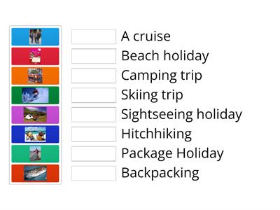 types of holiday