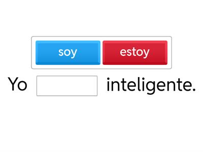SER vs ESTAR: Fill ins