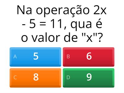 Álgebra/matemática