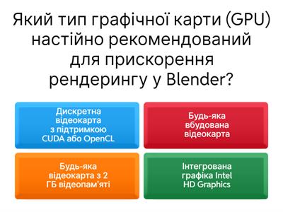 Графічний редактор Blender
