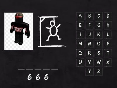 Roblox Hangman