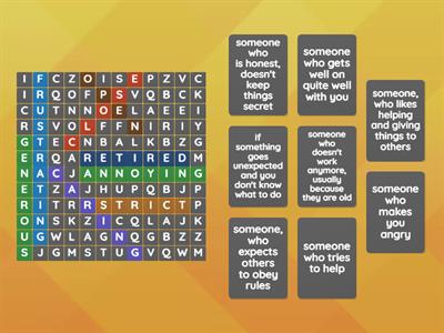 Vocabulary Outcomes Pre-Intermediate Family and Friends