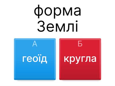Географія 5 клас