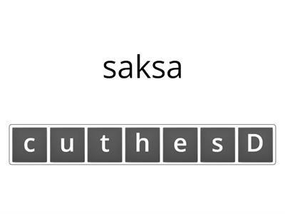 Oppiaineet saksa