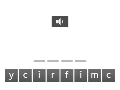 R Controlled Syllables