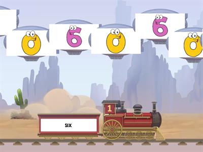 Numbers 0 - 10 - Memory game