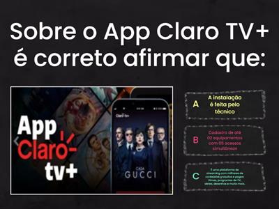 Quiz App Claro TV+