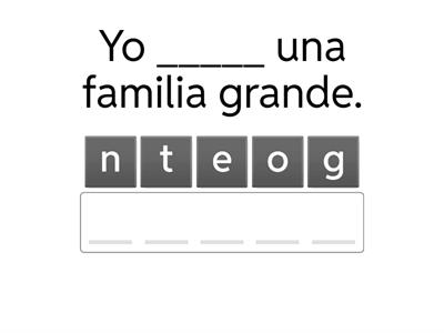 Miembros de la familia