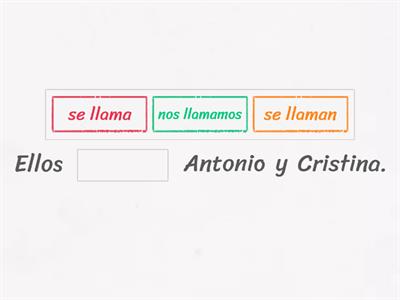 Llamarse- To be named