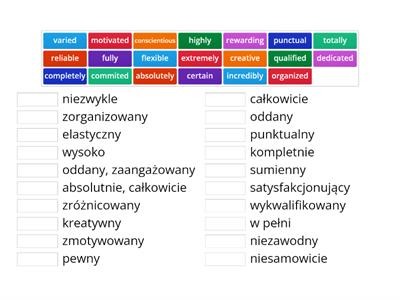 Vocabulary 4g