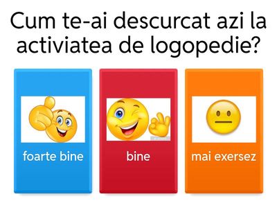 Autoevaluare activitate logopedică