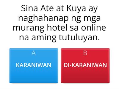 8. Ayos ng Pangungusap