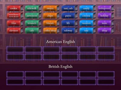 British and American English