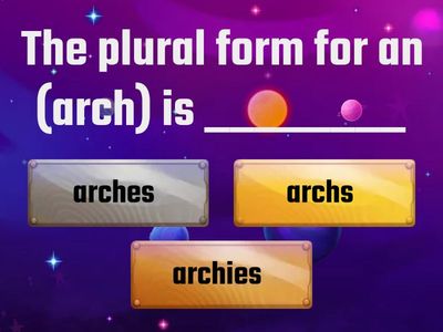 Singular and Plural Nouns