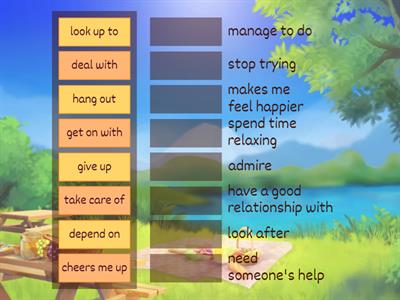 Own It 3 Unit 1 Phrasal verbs