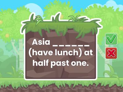 daily routines + time