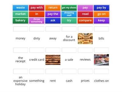 Shopping + listening revision (A2+ adults)