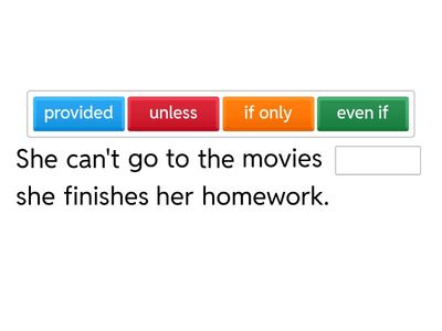Conditional connectors & mixed conditionals - C1