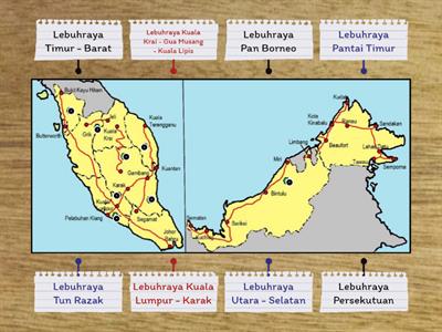 GEOGRAFI T2 : BAB 5 : PENGANGKUTAN DARAT DI MALAYSIA