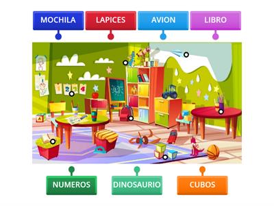 BUSCA LOS OBJETOS -AULA 