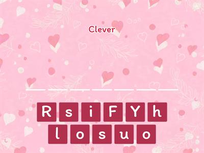 건대샘의 영컴반 - 형용사 반대말 2