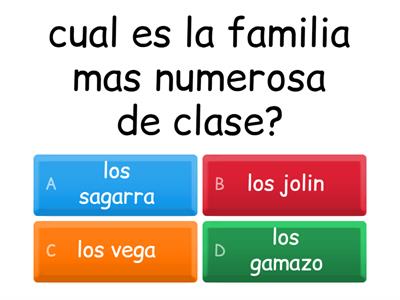 preguntas sobre la clase