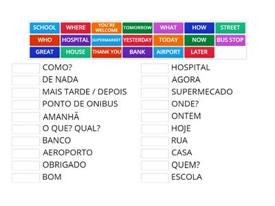 VOCABULARY - BASIC ENGLISH