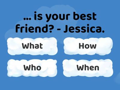 WH Words - Questions